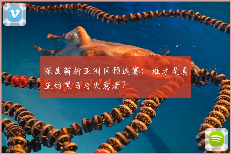 深度解析亚洲区预选赛:谁才是真正的黑马与失意者?