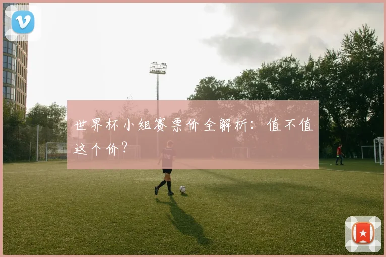 世界杯小组赛票价全解析:值不值这个价?
